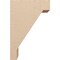 Ekena Millwork 9"W x 18"D x 27"H Classic Burlington Rough Cedar Woodgrain TimberThane Corbel, Primed Tan CORUR09X18X27BURRCPR - alternate 6